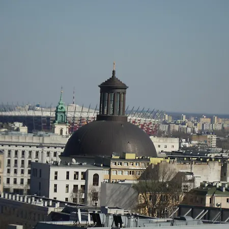 Panoramic Skyline 14th Floor National Stadium View Warsaw